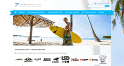 Desktop Screenshot of my-surfboard.de