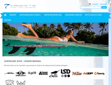 Tablet Screenshot of my-surfboard.de